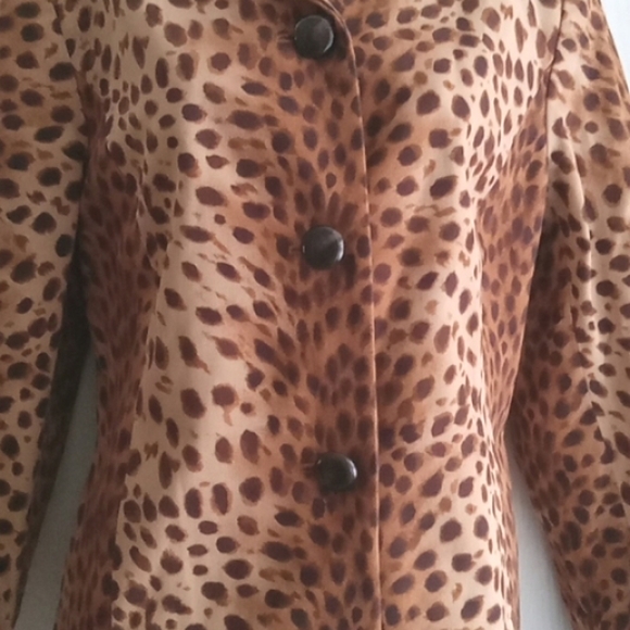 Jones New York | Chic Animal Print Jacket - Picture 3 of 7